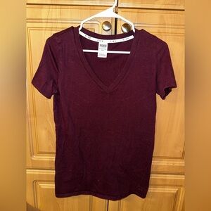 Victoria Secret Pink burgundy shirt